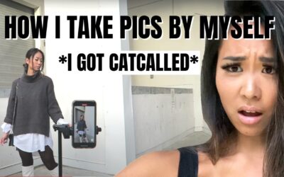 Taking photos by myself in public – *I GOT CATCALLED*